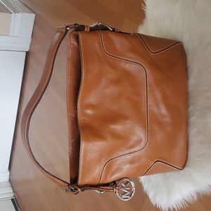 Michael Kors cognac shoulder bag